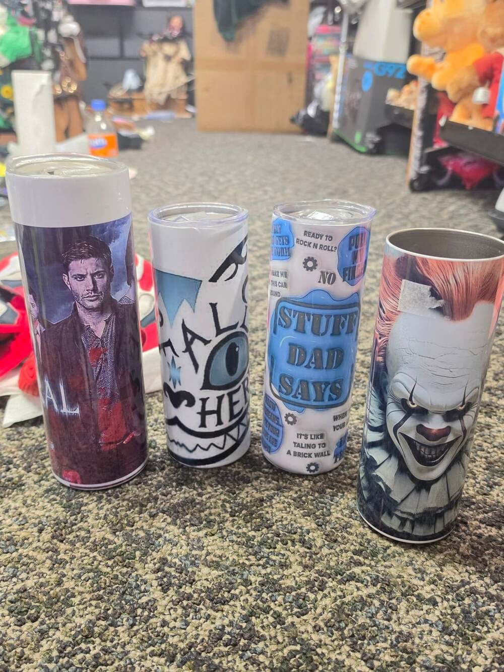 Custom Printed Stainless Steel Skinny Tumbler